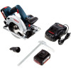 Аккумуляторная пила дисковая Li-Ion 18 В, Bosch GKS 18V-57 G 06016A2100